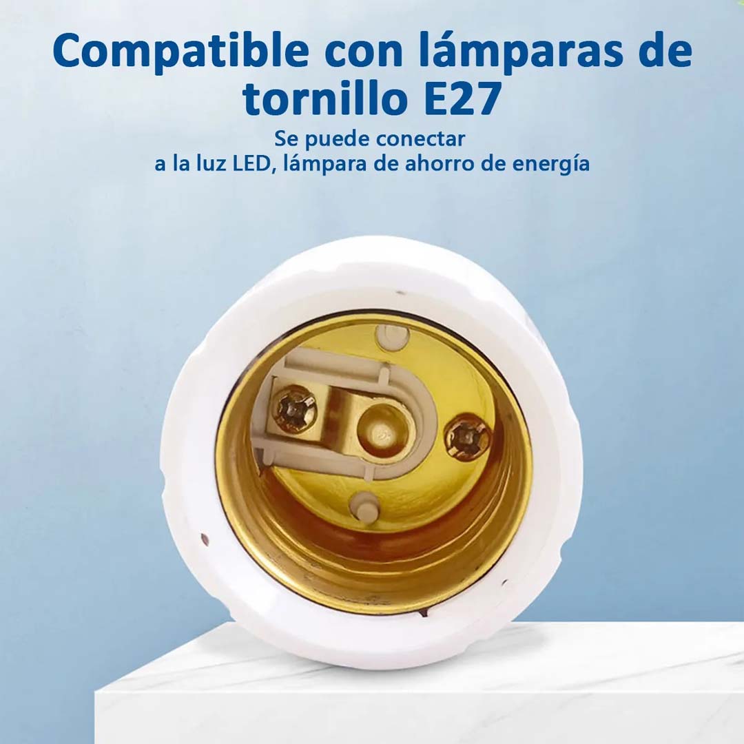 3 Sockets con sensor de movimiento