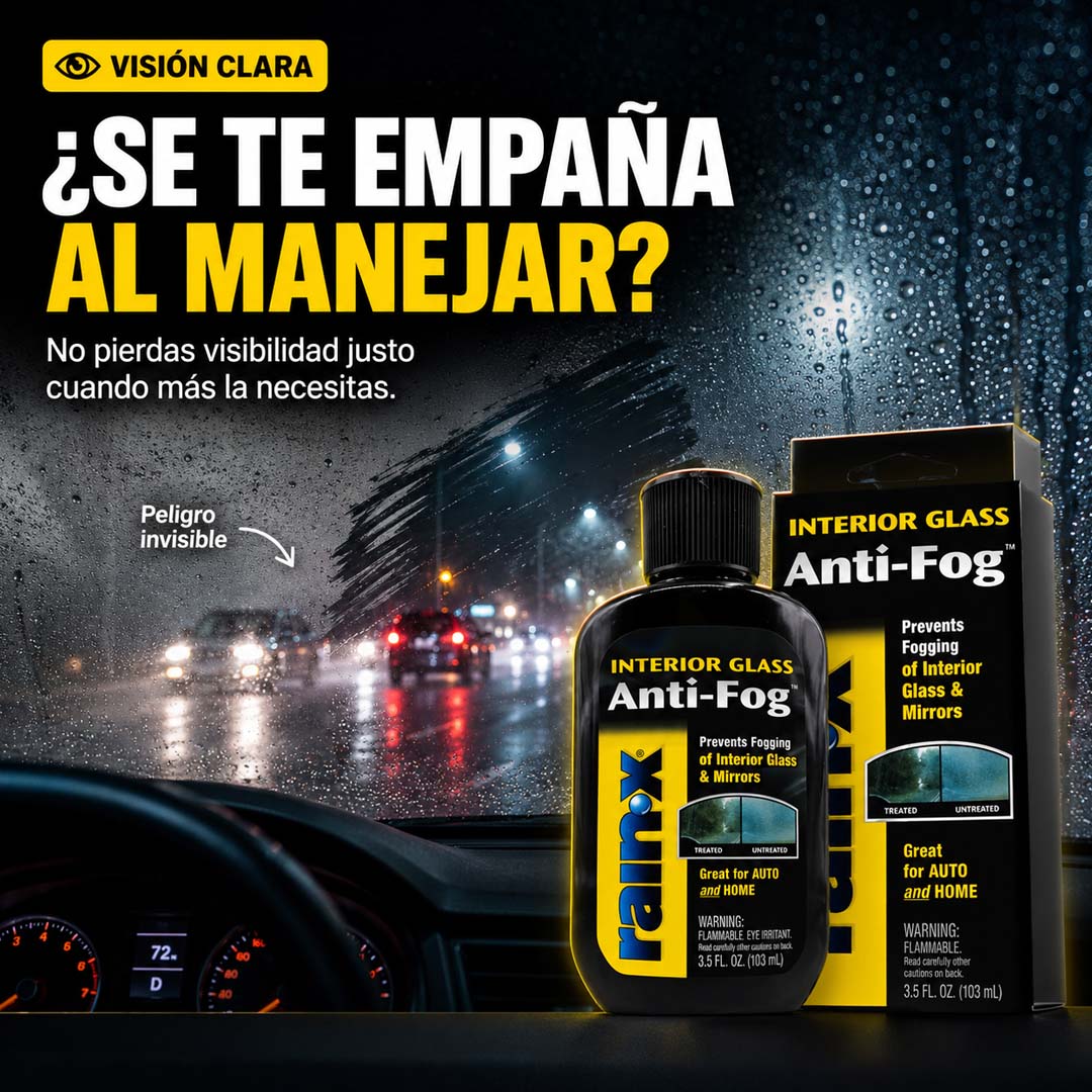 RainX Anti-Fog - Tratamiento Antiempañante