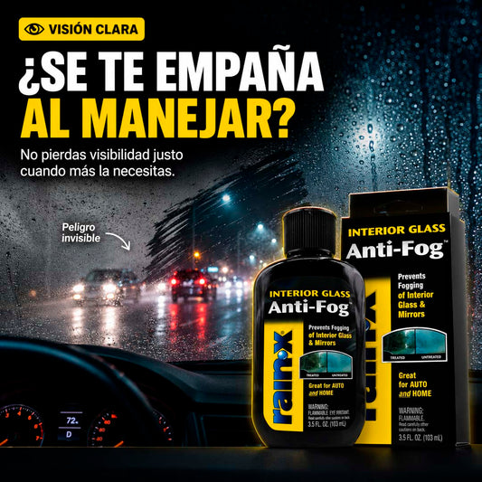 RainX Anti-Fog - Tratamiento Antiempañante