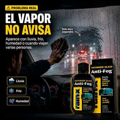 RainX Anti-Fog - Tratamiento Antiempañante