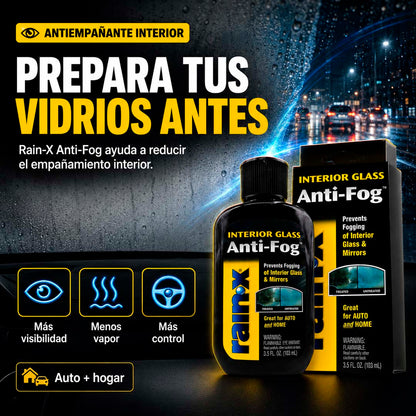 RainX Anti-Fog - Tratamiento Antiempañante