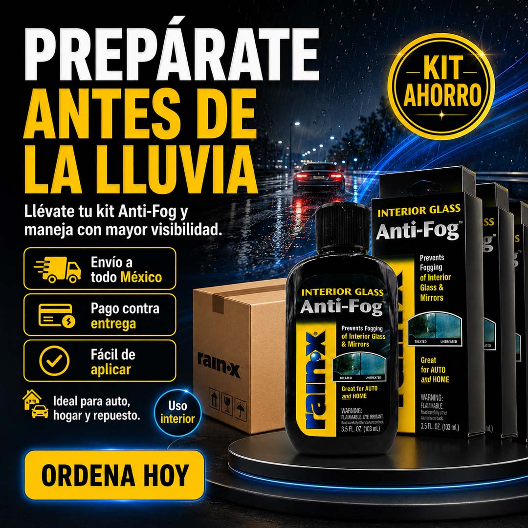 RainX Anti-Fog - Tratamiento Antiempañante