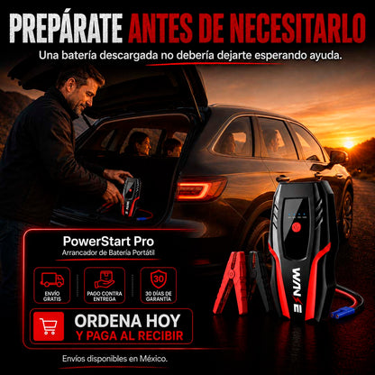 PowerStart Pro - Arrancador de Batería Portátil