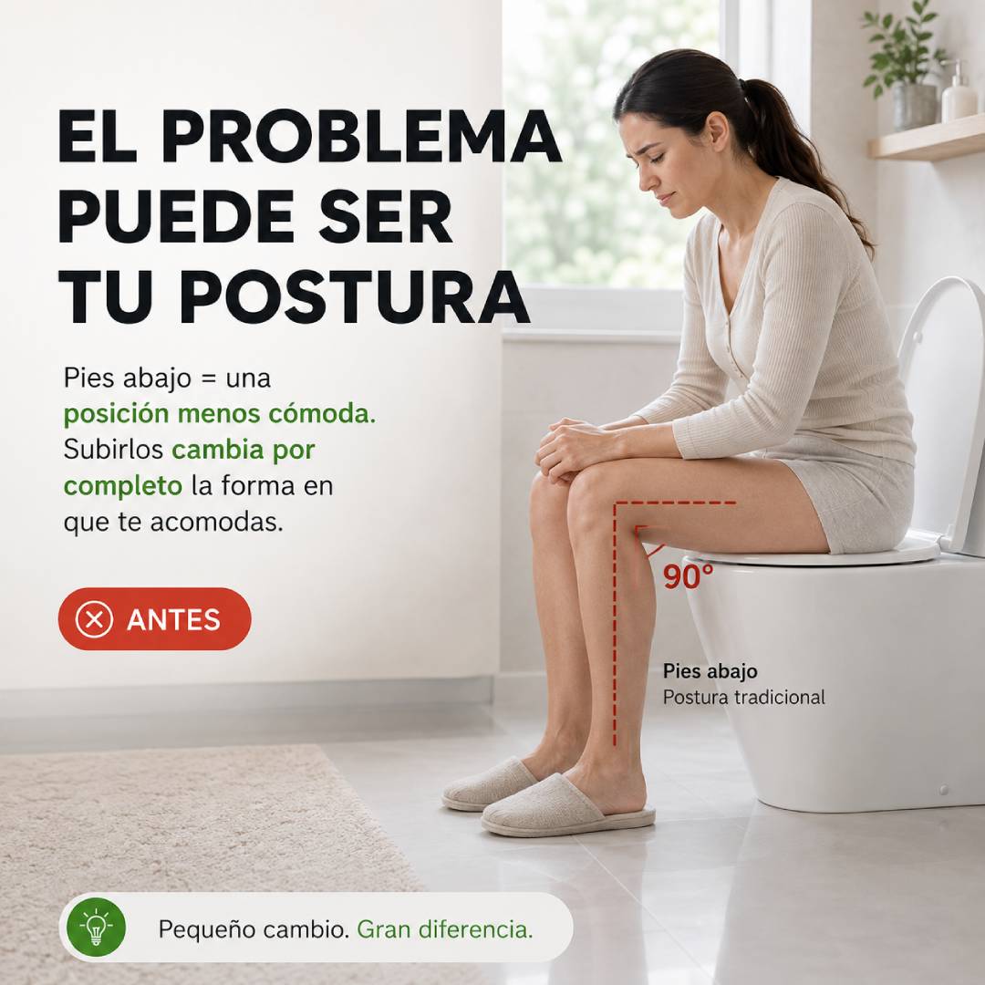EasyPosture - Banquito ergonómico para inodoro