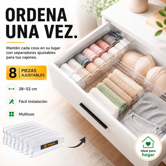 SpaceGuard 8 - Sistema de Organización Ajustable