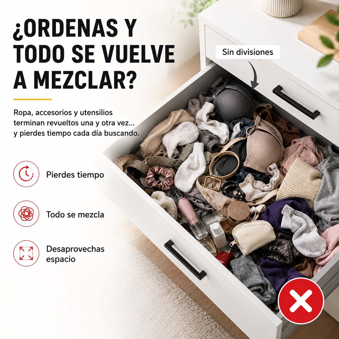 SpaceGuard 8 - Sistema de Organización Ajustable