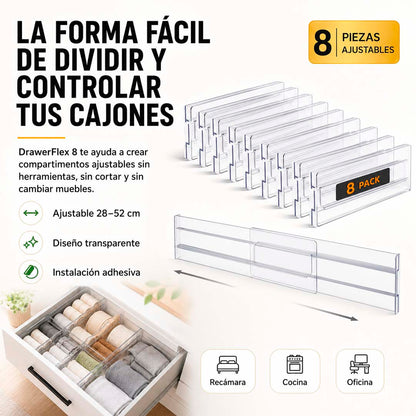 SpaceGuard 8 - Sistema de Organización Ajustable