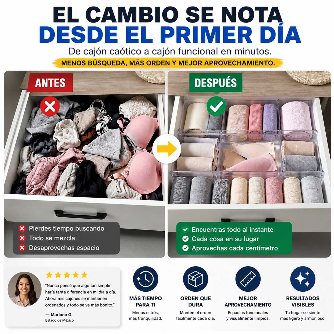 SpaceGuard 8 - Sistema de Organización Ajustable