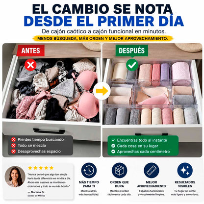 SpaceGuard 8 - Sistema de Organización Ajustable