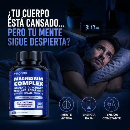 MEGNETA® Magnesio Complex 60 Cápsulas