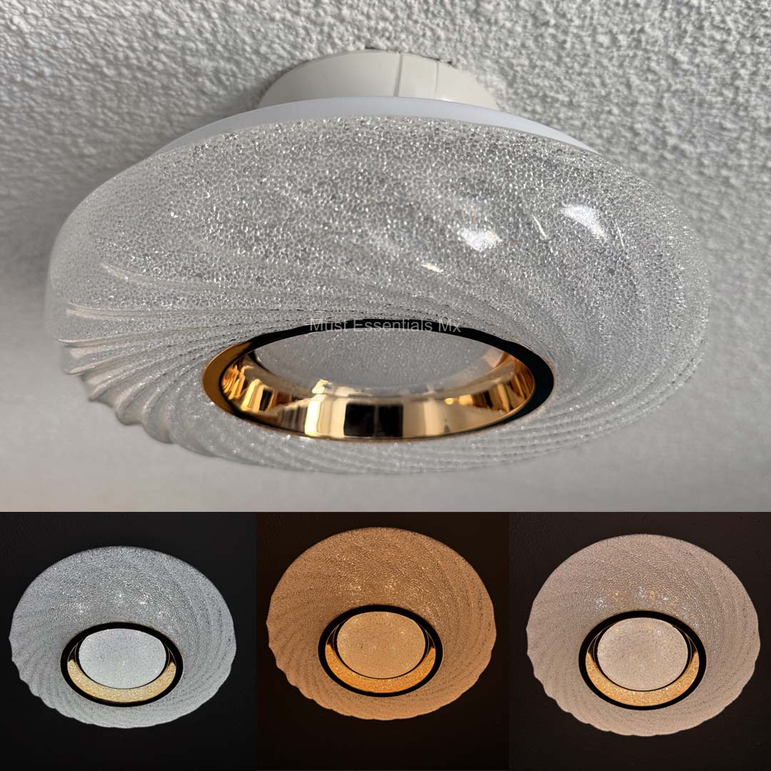 2 Lámparas LED de techo