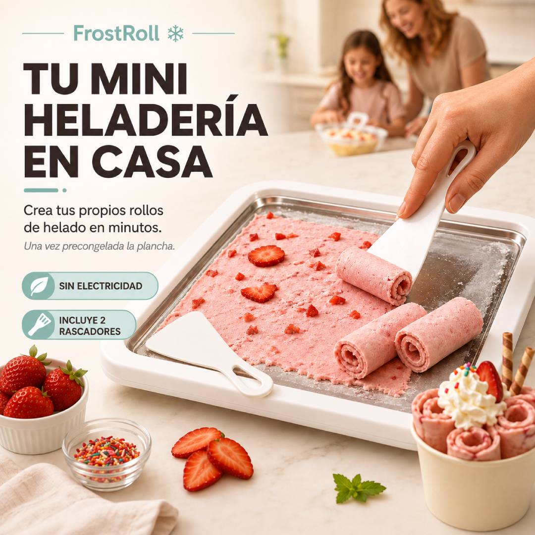 FrostRoll - Plancha para Rollos de Helado
