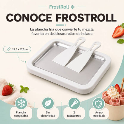 FrostRoll - Plancha para Rollos de Helado