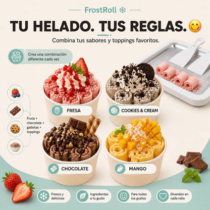 FrostRoll - Plancha para Rollos de Helado