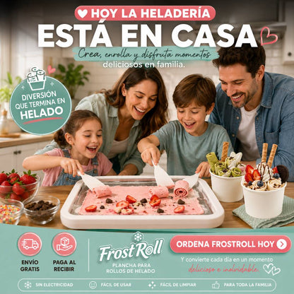 FrostRoll - Plancha para Rollos de Helado