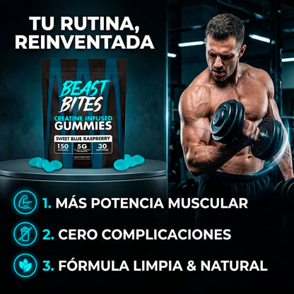 BEAST BITES - Gomitas de Creatina