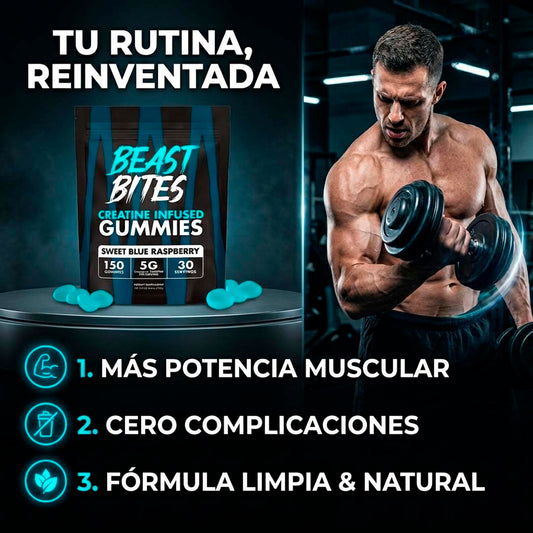 BEAST BITES - Gomitas de Creatina