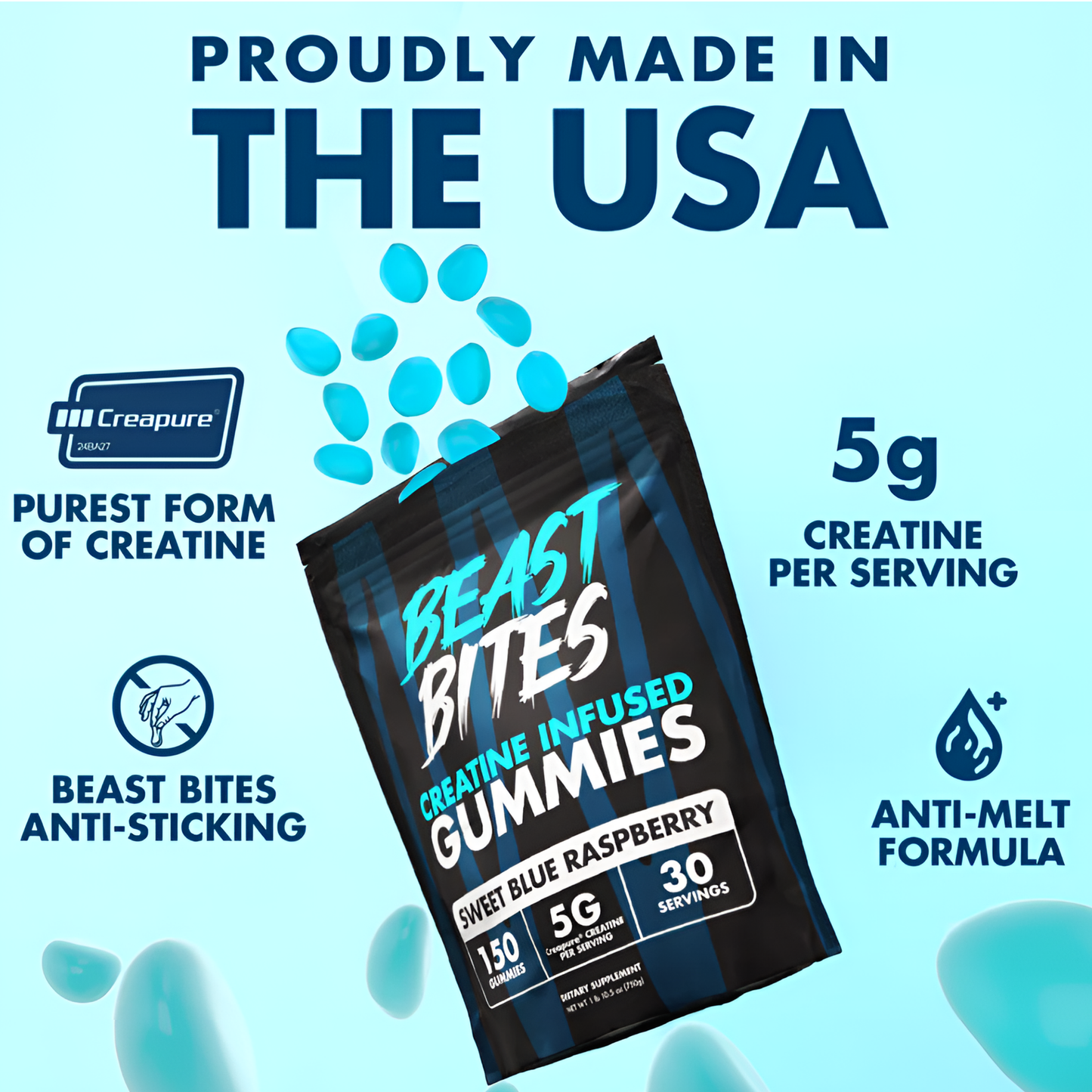BEAST BITES - Gomitas de Creatina