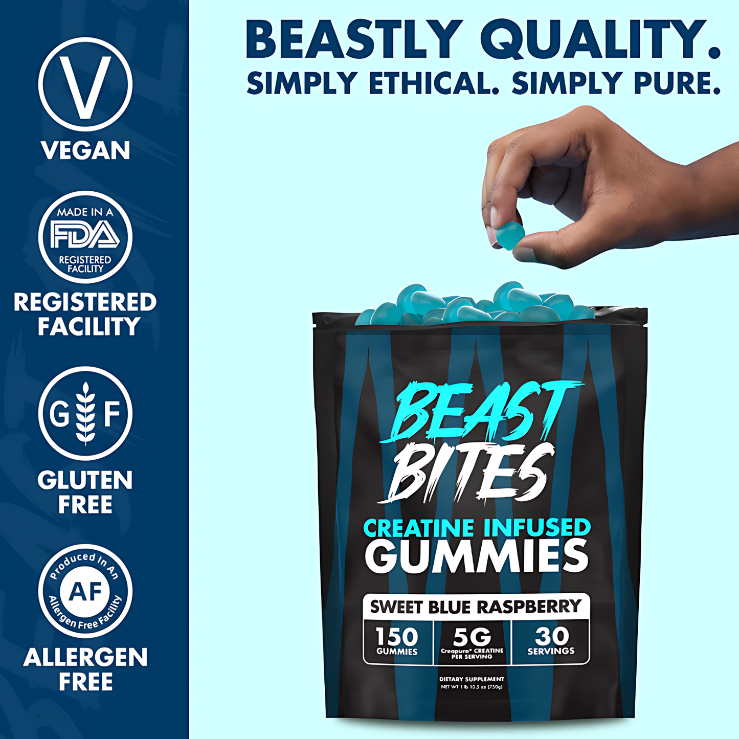 BEAST BITES - Gomitas de Creatina