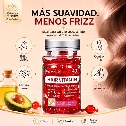 Hair Vitamin 40 Caps – Sérum capilar en cápsulas