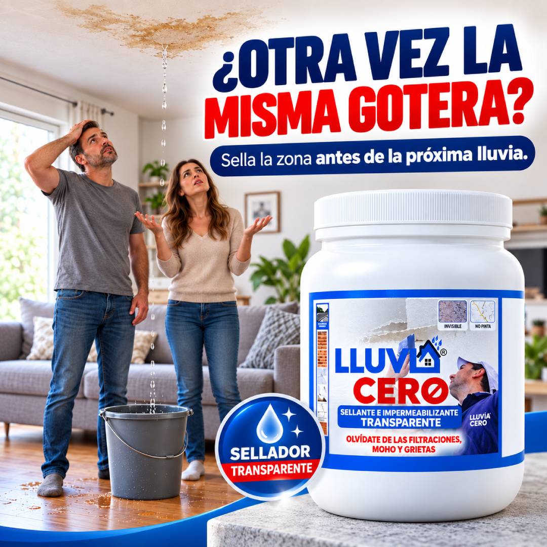 Lluvia Cero - Sellador Impermeabilizante Transparente 3.5L