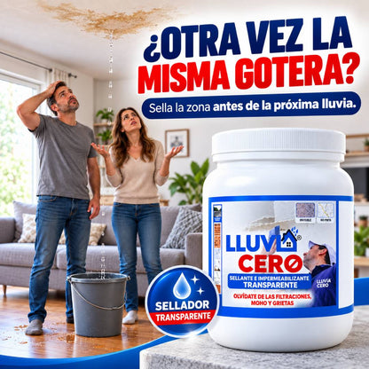 Lluvia Cero - Sellador Impermeabilizante Transparente 3.5L