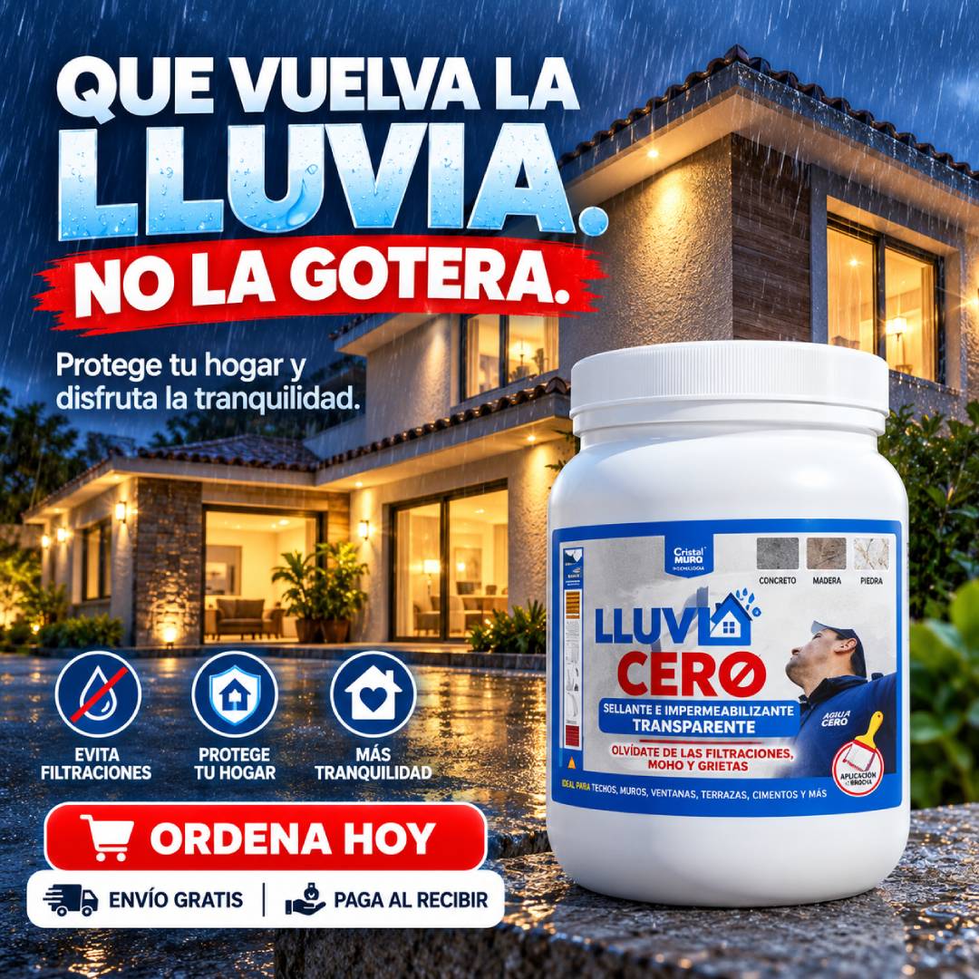 Lluvia Cero - Sellador Impermeabilizante Transparente 3.5L