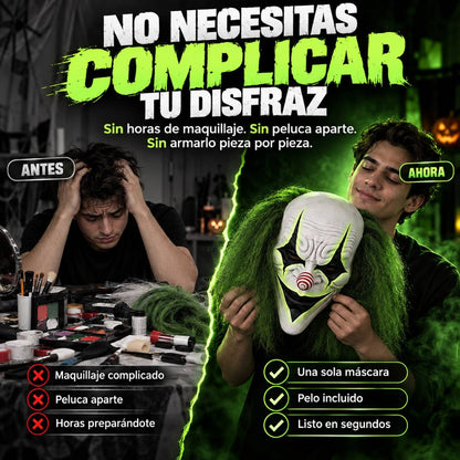 NightClown - Máscara de Payaso de Terror