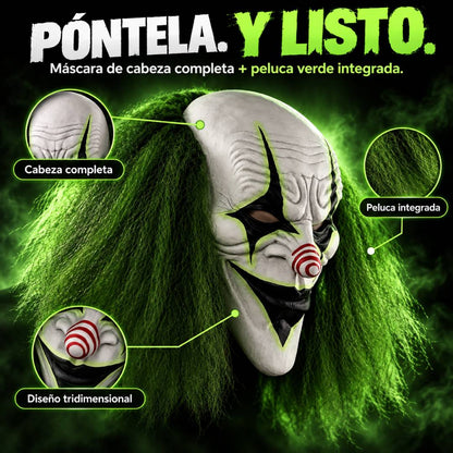 NightClown - Máscara de Payaso de Terror