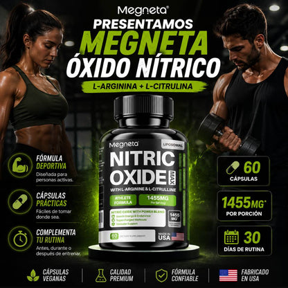 Megneta Oxido Nitrico - L-Arginina + L-Citrulina