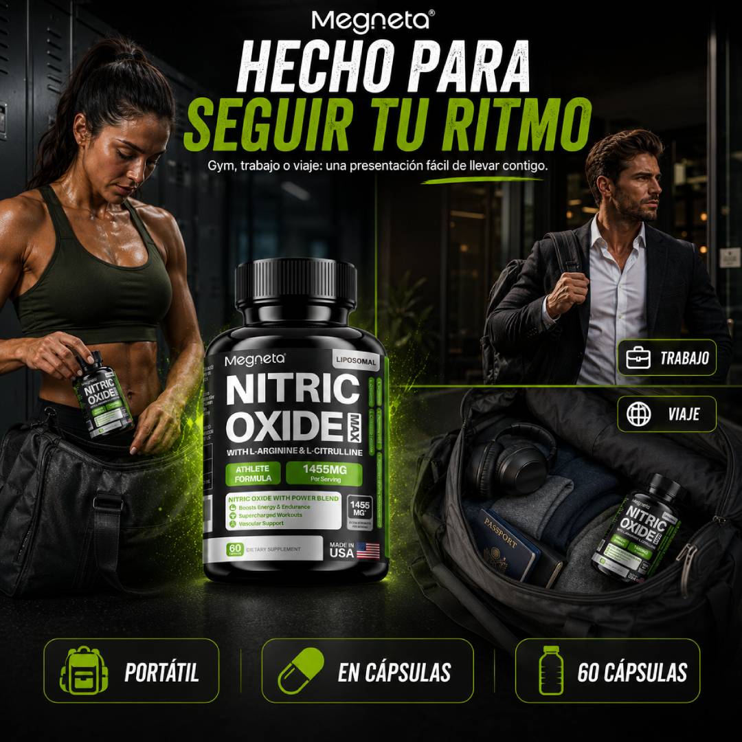 Megneta Oxido Nitrico - L-Arginina + L-Citrulina