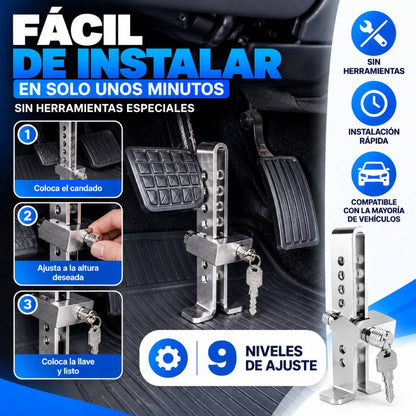 PedalLock Pro - Candado Antirrobo para Pedal