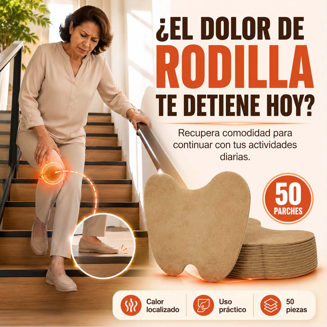 ThermoRelief 50 - Parches Térmicos Para Rodillas y Músculos