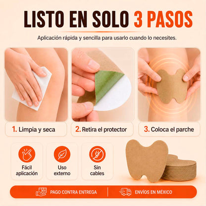 ThermoRelief 50 - Parches Térmicos Para Rodillas y Músculos