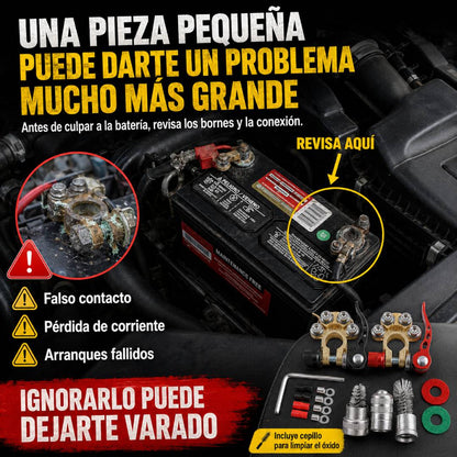SafePower - 2 Pcs Terminales de Batería de Liberación Rápida