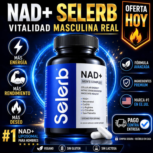 Selerb NAD Mens Complex 60 Cápsulas