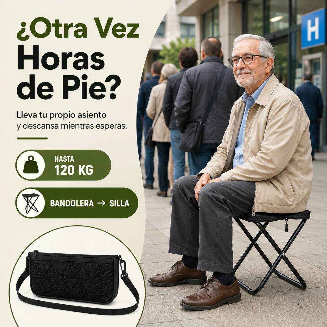 SitGo Pro - Silla Plegable Portátil