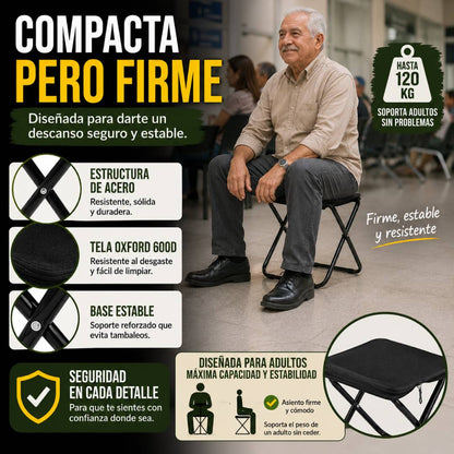 SitGo Pro - Silla Plegable Portátil