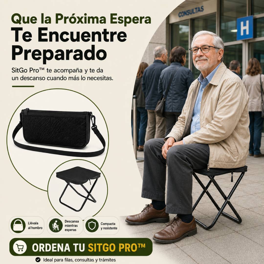 SitGo Pro - Silla Plegable Portátil