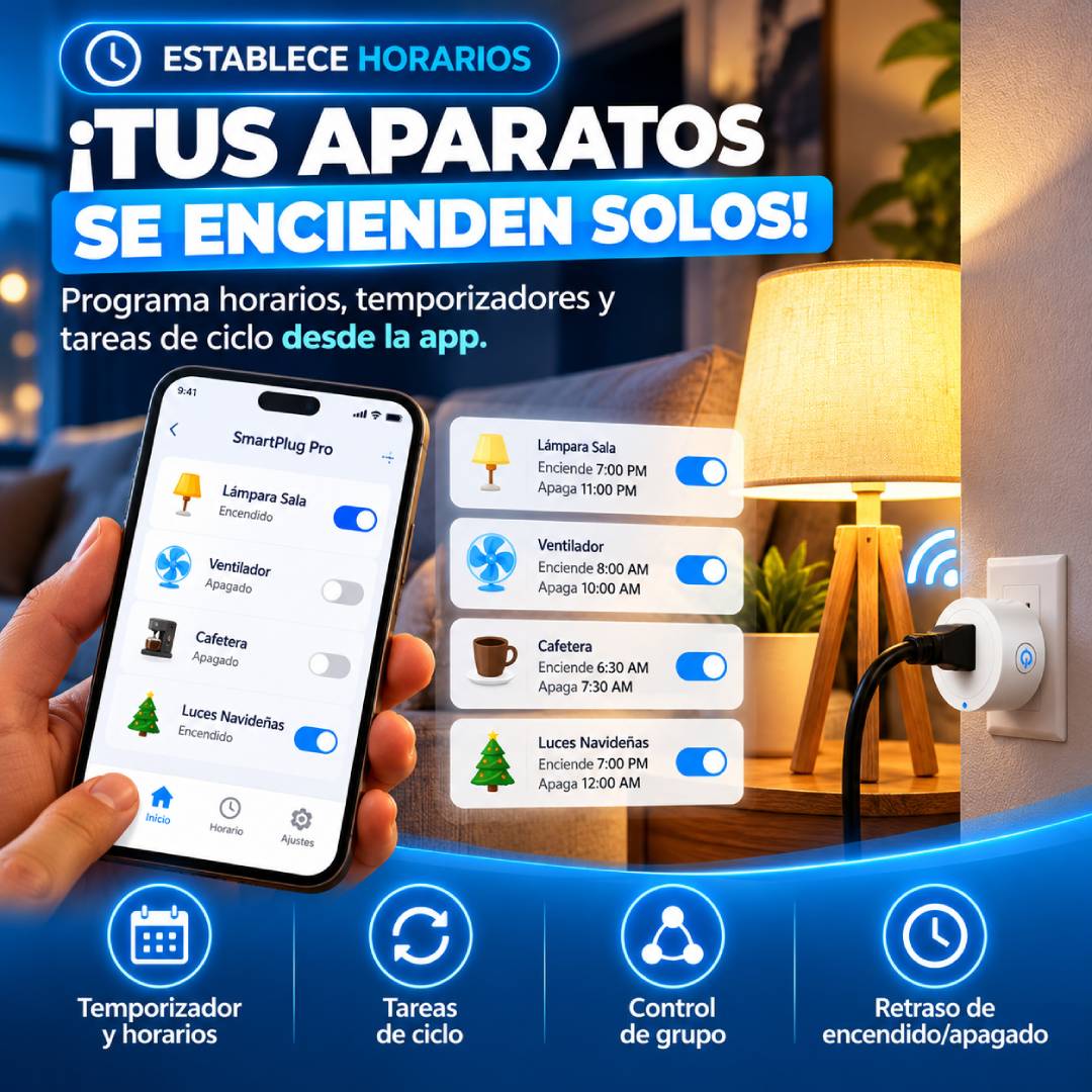 SmartPlug Pro - Enchufes Inteligentes WiFi