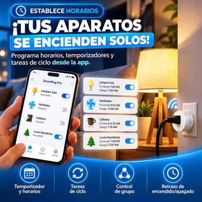 SmartPlug Pro - Enchufes Inteligentes WiFi
