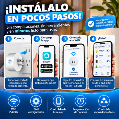 SmartPlug Pro - Enchufes Inteligentes WiFi