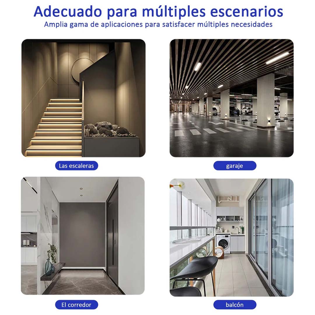 3 Sockets con sensor de movimiento