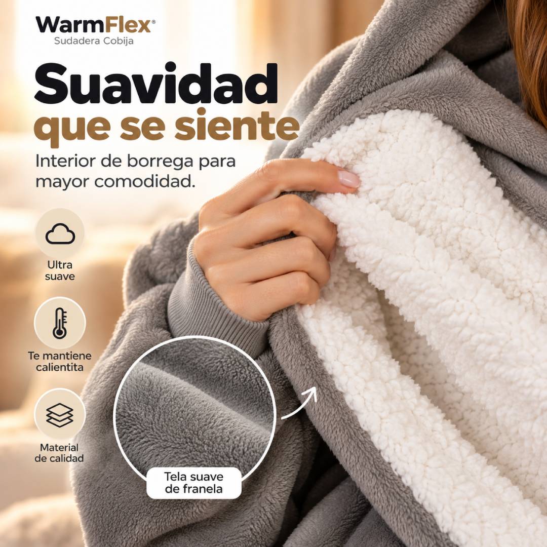 WarmFlex - Sudadera Cobija