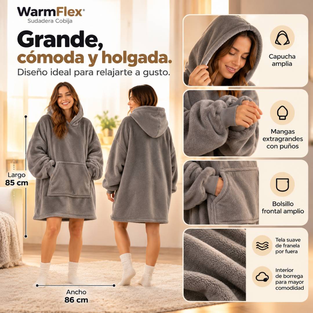 WarmFlex - Sudadera Cobija