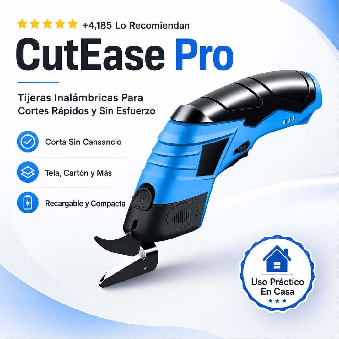 CutEase Pro – Tijeras Inalámbricas Para Cortes Rápidos y Sin Esfuerzo