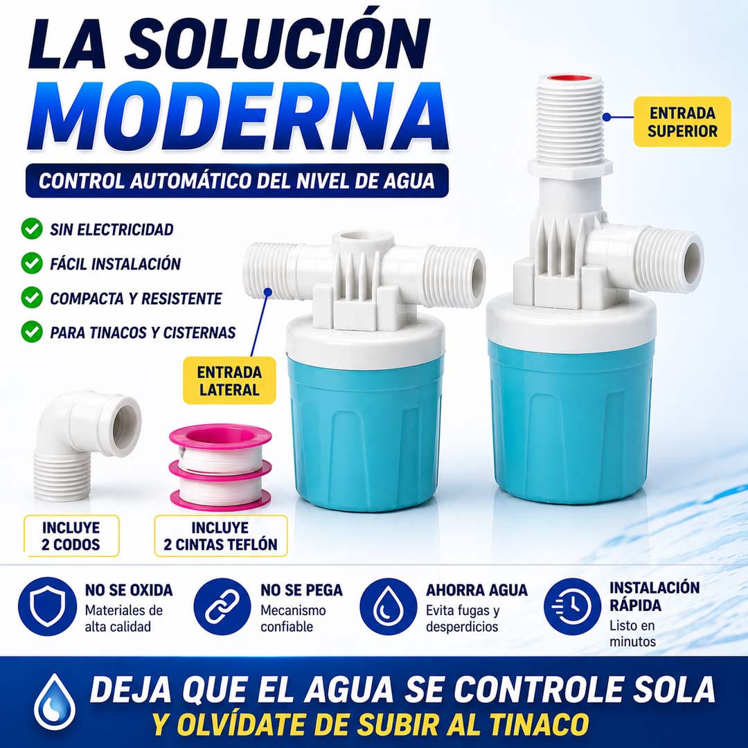 AquaLevel 2 pzas. - Paquete de Control Hidráulico