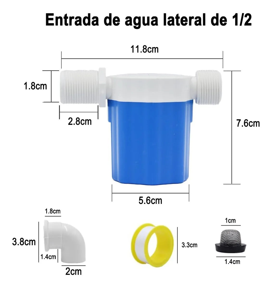 Válvula Control Nivel (2 pzas)