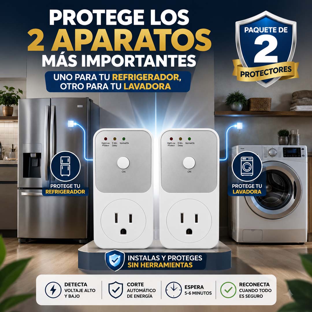 VoltGuard Duo - Sistema de Protección Automática
