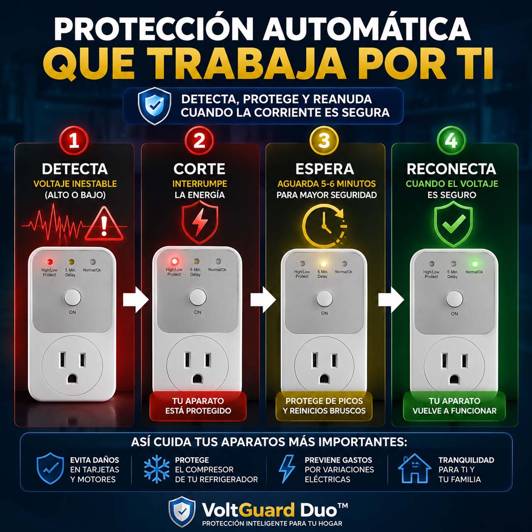 VoltGuard Duo - Sistema de Protección Automática